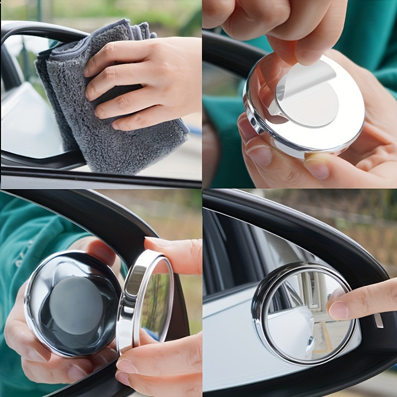 Car Rearview High-definition Round Mirror