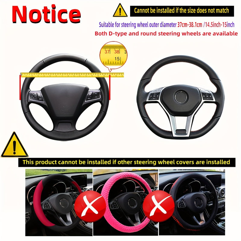 Car Steering Wheel Cover