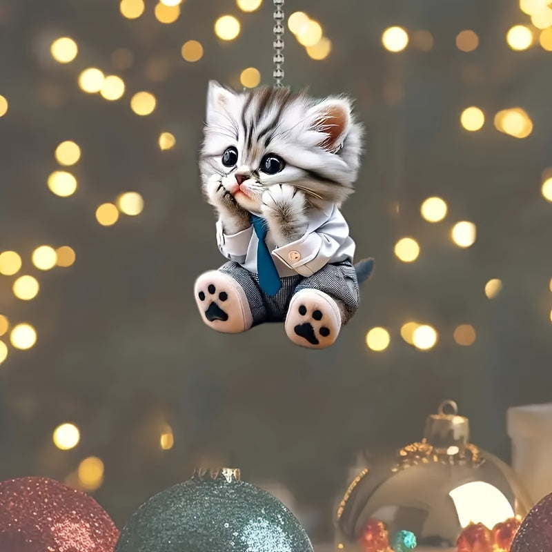 Cute Cat Pendant Car Hanging Decoration