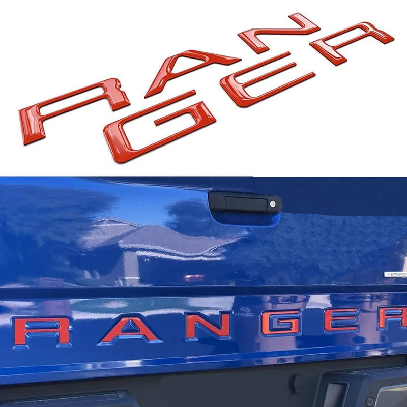 Ford Ranger 3D Raised Letters