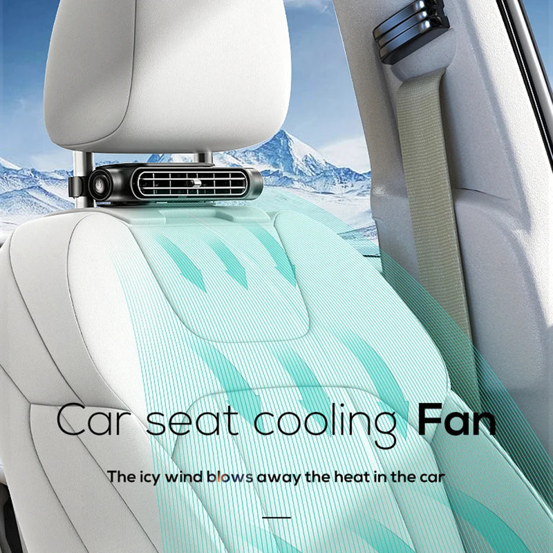 Car Headrest Cooling Air Fan