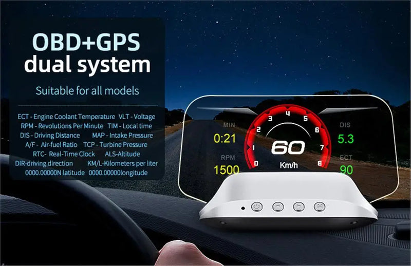 OBD2 HUD Head-Up Display