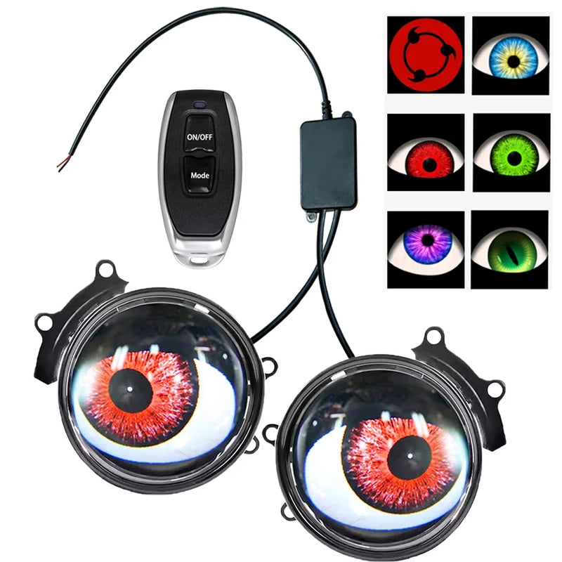 Devil's Eye LED Headlight kit Car Dynamic Lights