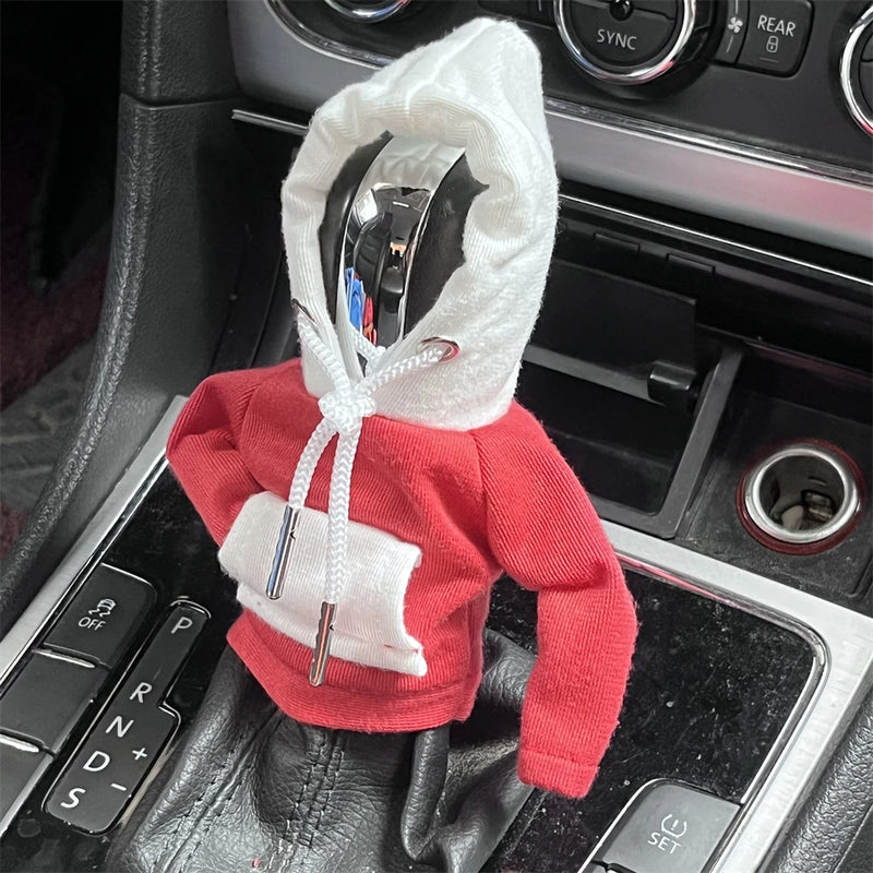 Hoodie Car Gear Knob Cover