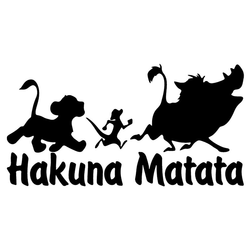 Car Stickers Hakuna Matata