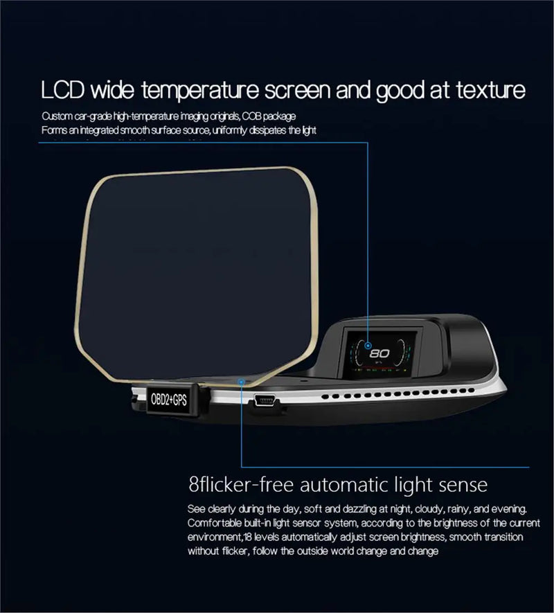 OBD2 HUD Head-Up Display