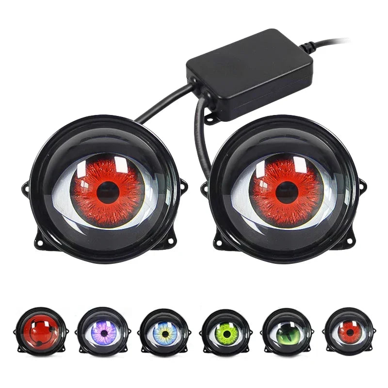 Devil's Eye LED Headlight kit Car Dynamic Lights