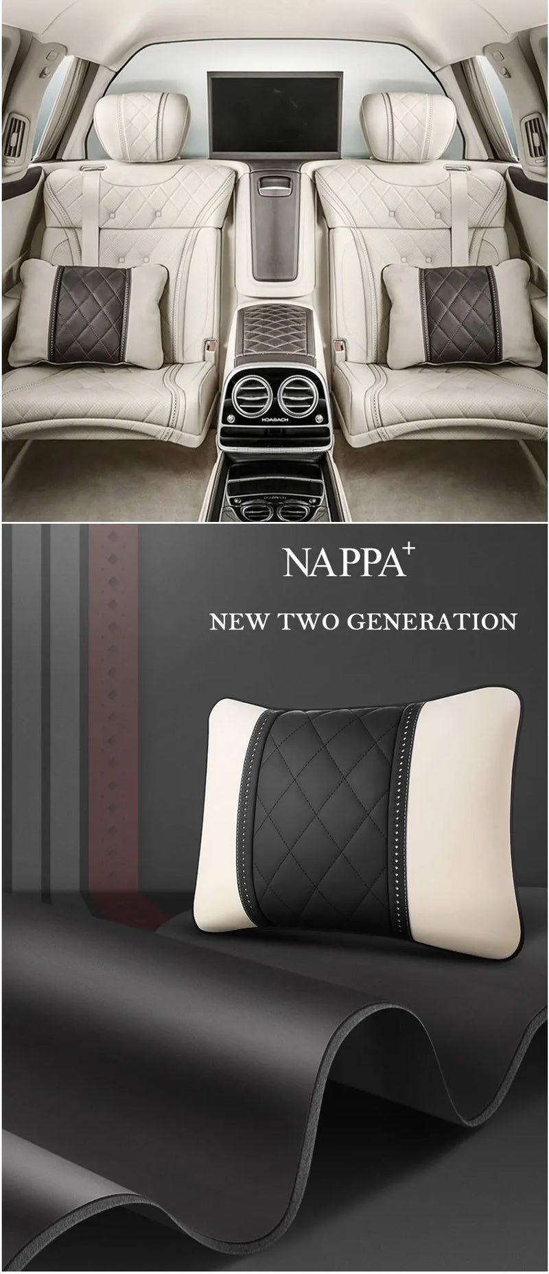 Luxury Car Headrest Pillows