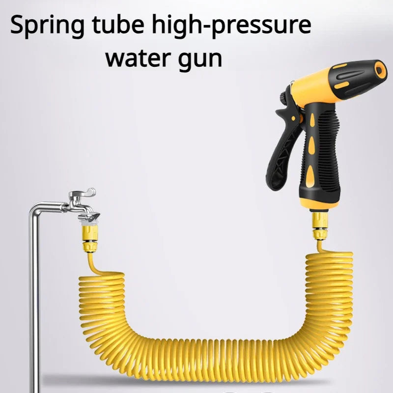 Telescopic Water Pipe with High-pressure Nozzle