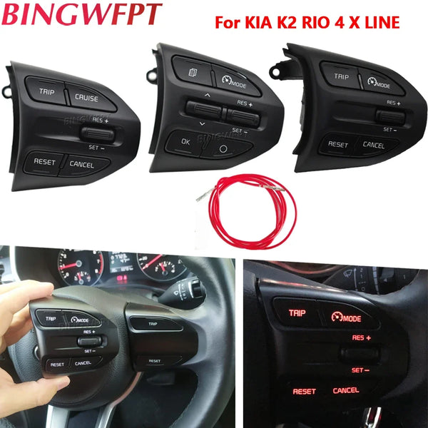 Steering Wheel Buttons - Phone, Volume & Cruise Control