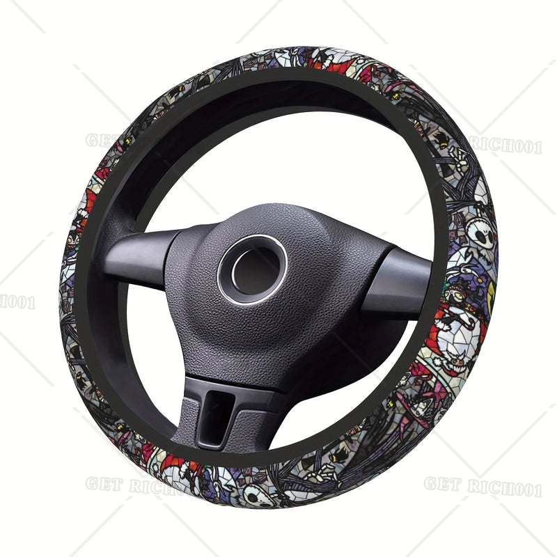 Christmas Theme Steering Wheel Cover