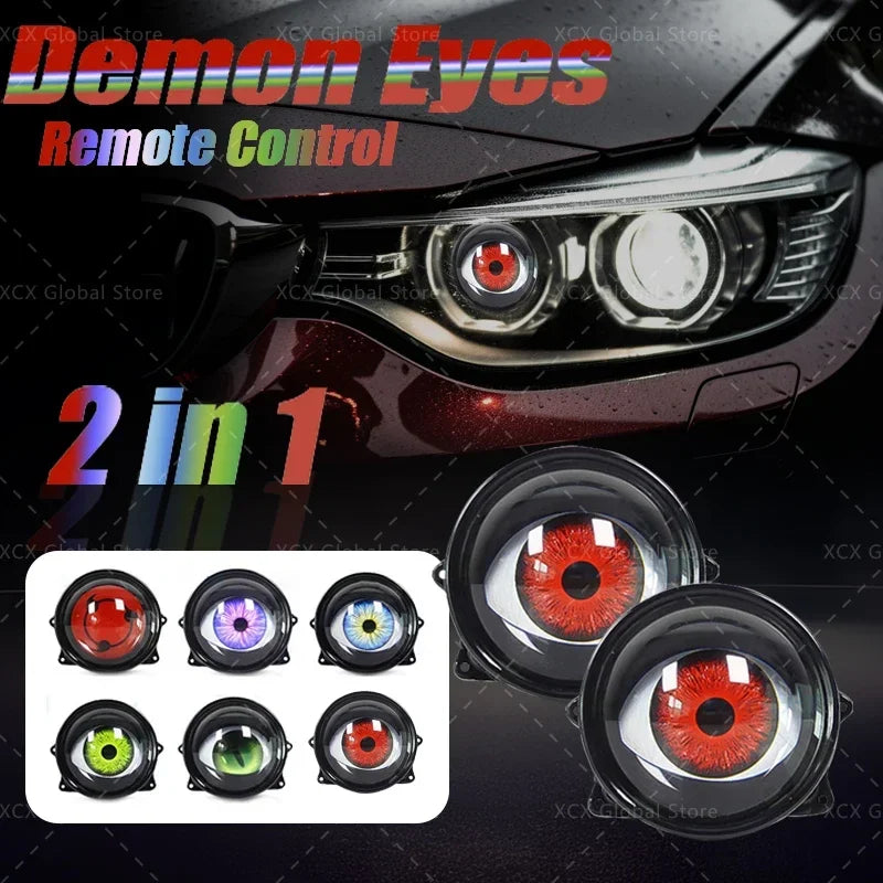 Devil's Eye LED Headlight kit Car Dynamic Lights