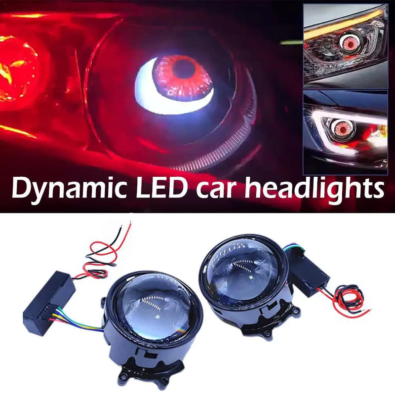 3 Inch 12V Dynamic Devil Eye Lens Light