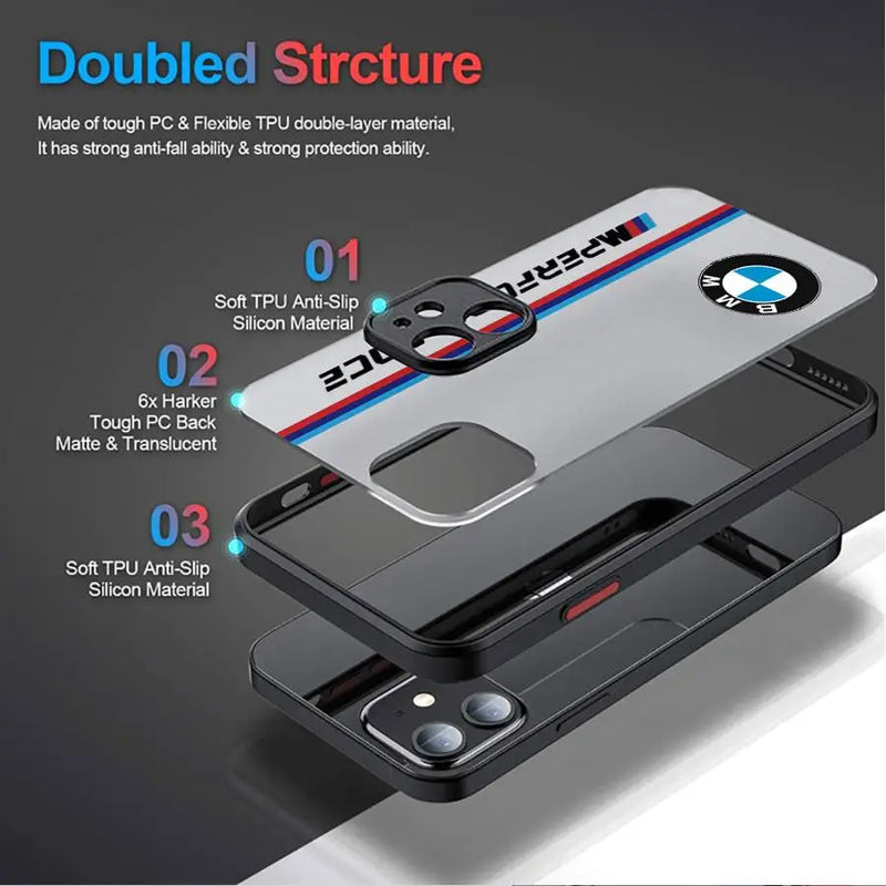 BMW MSport Phone Case for Apple iPhones