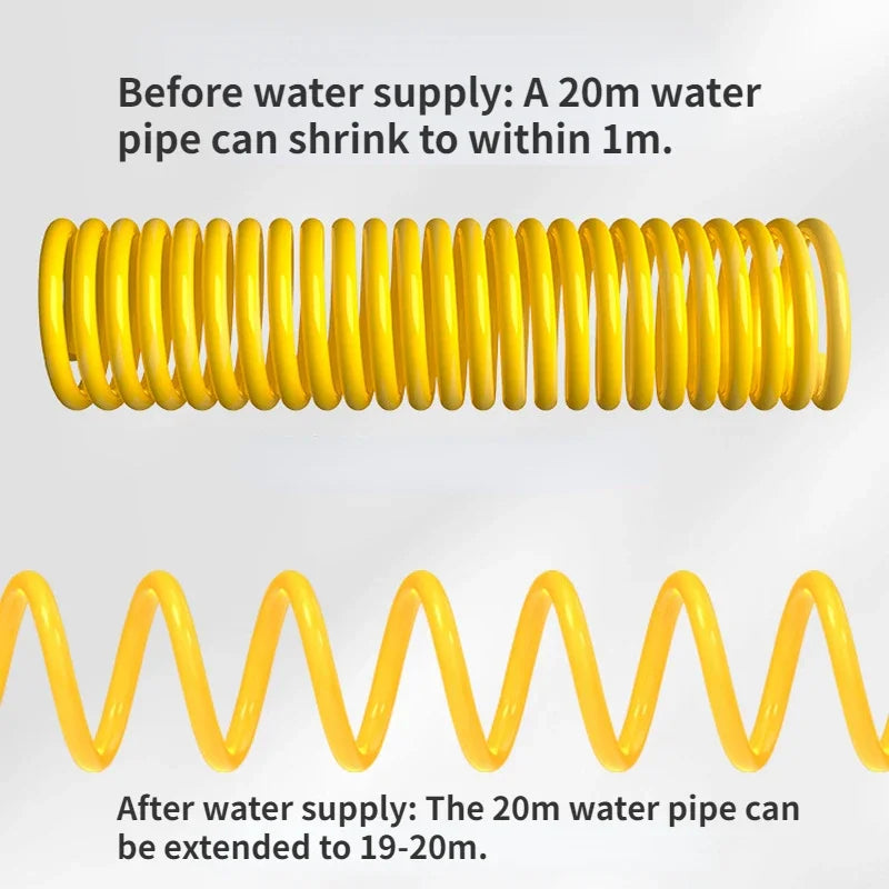 Telescopic Water Pipe with High-pressure Nozzle