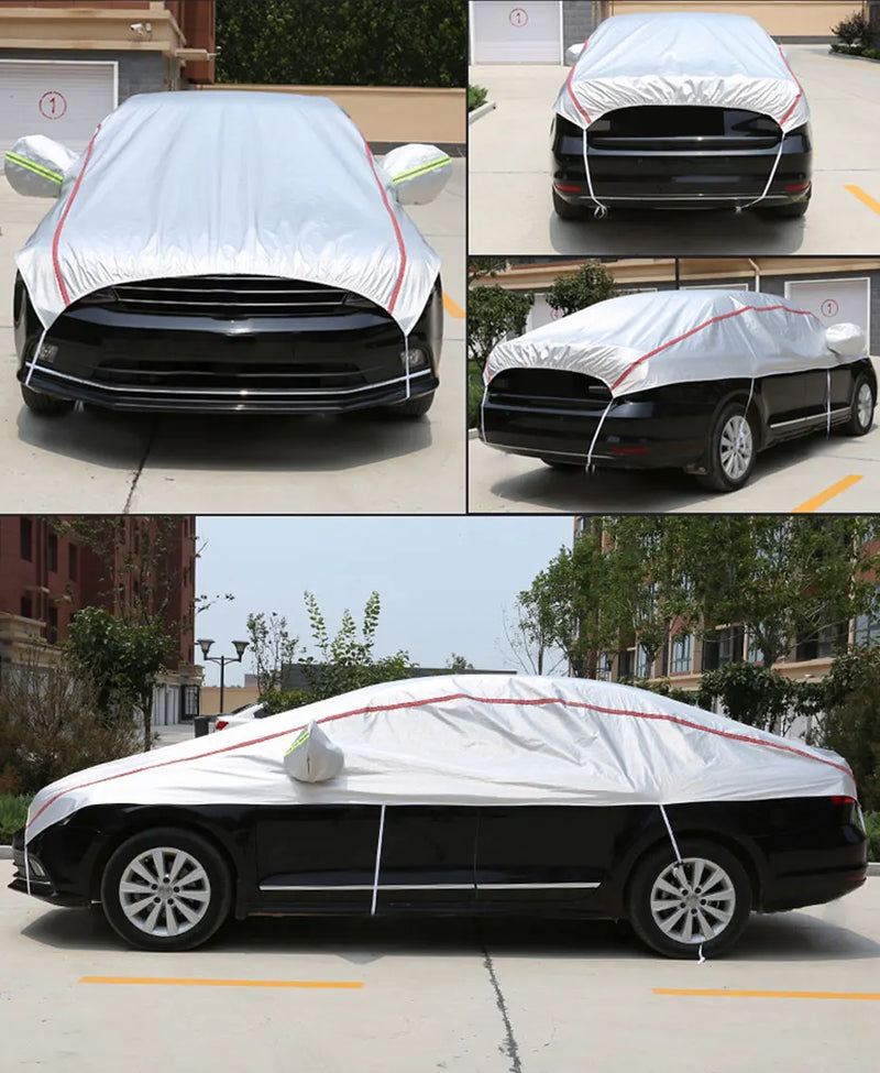 Universal Car Half Waterproof Outdoor Cover