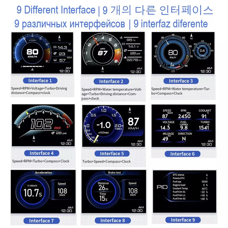 A501 Car Head Up Display