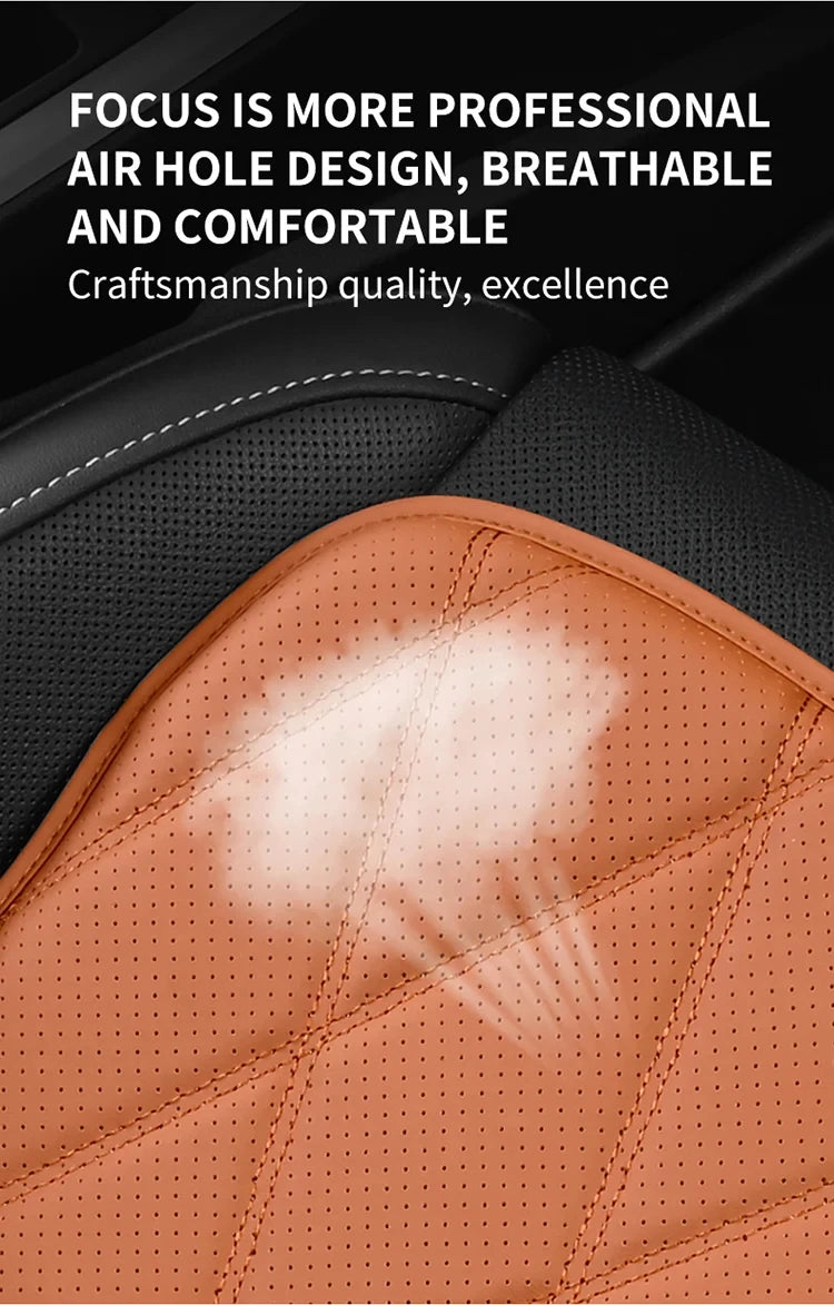 Universal Non-Slip Leather Comfort For Car  Seats