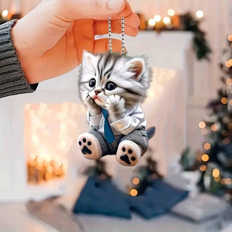 Cute Cat Pendant Car Hanging Decoration